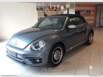 maggiolino cabrio 1.2 tsi design bmt pari al nuovo