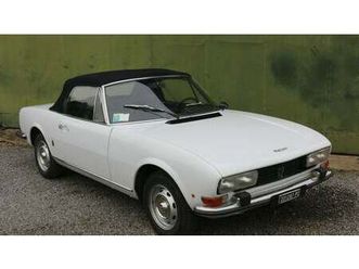 1971 peugeot 504 blanc manuel, 4 vitesses conduite à gauc...