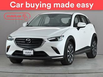used 2021 mazda cx-3 gt awd w/ apple carplay, heated front seats, rearview cam