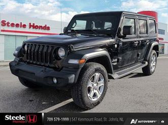 used 2019 jeep wrangler unlimited sport