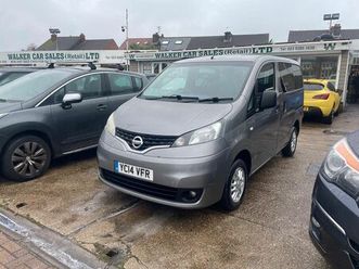 nissan nv200 1.5 dci acenta mpv double cab 5dr diesel manual euro 5 (5 seat) (90 ps)