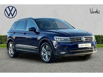 volkswagen tiguan - swb sel 2.0 tdi 4motion 190ps 7-speed dsg 5 door