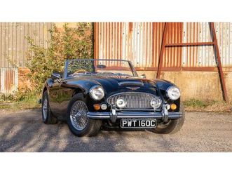 1965 austin-healey 3000 noir manuel, 5 vitesses conduite...