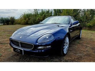 2002 maserati coupé gt bleu manuel, 6 vitesses conduite à...