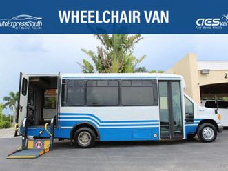 2005 ford e-series e450 diesel bus wheelchair handicap lift