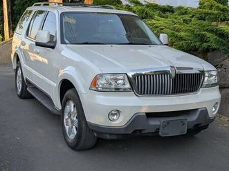2003 lincoln aviator awd 4.6l 166k 1-owner carfax