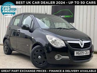 2009 vauxhall agila 1.0 12v club 5dr [ac] hatchback petrol manual