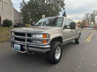 2000 chevrolet silverado 2500hd | rare 4 door | 4x4 | clean title |