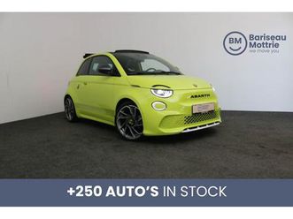 abarth 500 e scorpionissima cabrio *alcantara*verwarmde zetel electrique de 2023 sur brugge (8000) | spoticar