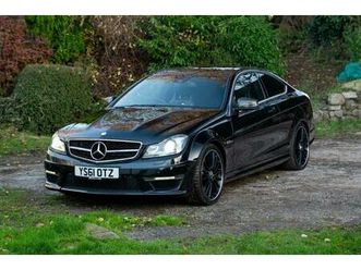 2012 mercedes-benz c63 amg coupe performance pack plus, edition 125, 6.2 v8