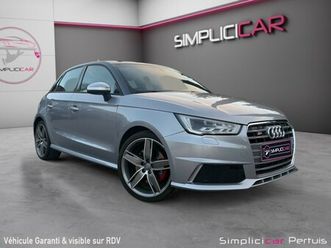 audi s1 sportback 2.0 tfsi 231 quattro sièges chauffants intérieur cuir drive select jantes 18 garantie 12 mois