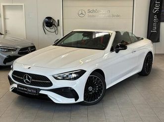 mercedes-benz cle 220d cabrio amg burmester+night+memory+360°