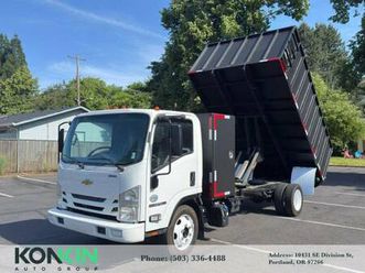 2017 chevrolet comm low cab forward diesel chevy 5500 hd dump truck