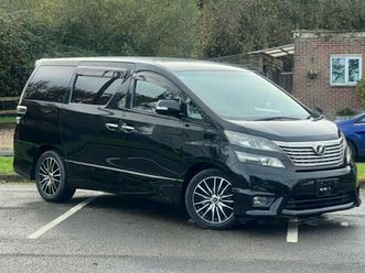 toyota vellfire/estima/alphard 2.4 automatic 7 seater petrol platinum selection