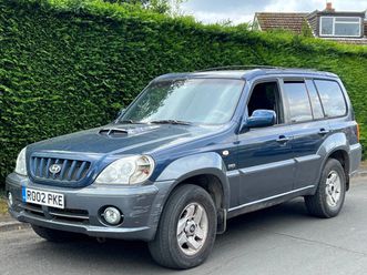 left hand drive 2002 hyundai terracan 2.9 crtd [diesel] uk reg | 4x4 | eco | lhd | ebay uk