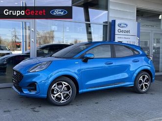 ford puma 1.0 ecoboost 125 km st-line a7 dostępny od ręki blackweek