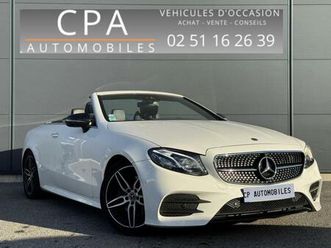 220d cabriolet amg line 194 ch 9g-tronic / 220 d sort de revision