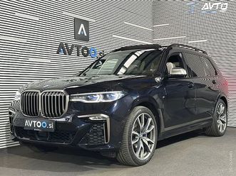 bmw serija x7: m50d|laser|masaža|dišava|crystal|webasto|kljuka