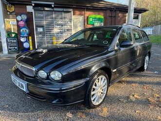 jaguar x-type only 82000 mils/ history/phone system/