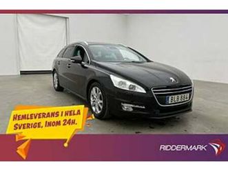 peugeot 508 sw 2.0 hdi 140 fap värmare pano halvskinn drag