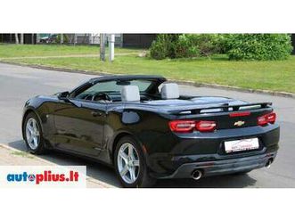 chevrolet camaro, 3.6 l., convertible