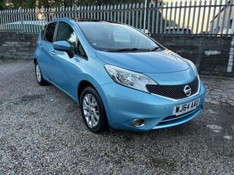 2014 nissan note 1.2 acenta premium 5dr [comfort pack] mpv petrol manual