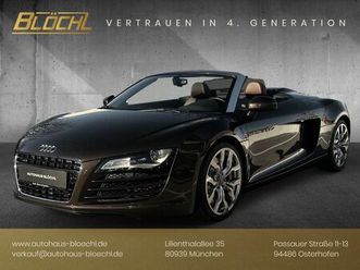 audi r8 spyder*handschalter*dt. auto