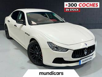 maserati ghibli s 3.0 v6 bt 410cv rwd