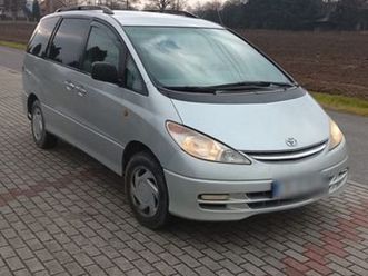 toyota previa 2,4 benzin lpg 2000b klima e...