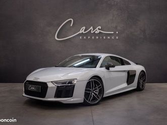 audi r8 v10 plus 5.2 610 cv – française full carbone interieur et exterieur camera echappement sport -