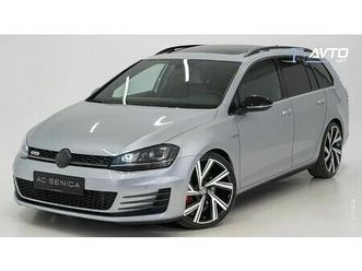 volkswagen golf variant 2.0 - gtd - dsg - pano - velik servis - xenon