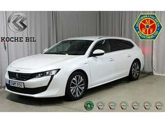 peugeot 508 sw hybrid eat, 224hk, drag, s&v-hjul, 3.99% ränta