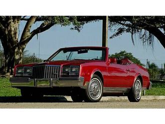 buick riviera luxury convertible