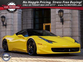used 2012 ferrari 458 italia coupe moore sc 29369