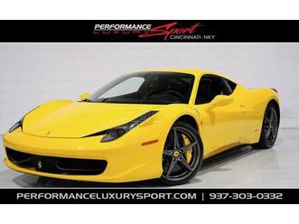 used 2014 ferrari 458 italia coupe covington ky 41011