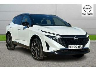 2025 nissan qashqai 1.3 dig-t mh 158 tekna+ 5dr hatchback petrol manual