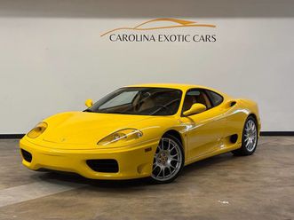 used 1999 ferrari 360 modena raleigh nc 27612