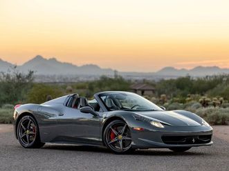 used 2014 ferrari 458 spider scottsdale az 85260