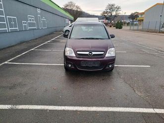 opel meriva 1.6 benzin neu tüv