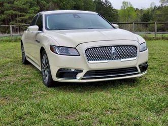 2018 lincoln continental select with 78k leather interior..