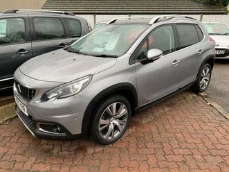 2017 peugeot 2008 1.2 puretech 110 allure 5dr eat6 hatchback petrol manual