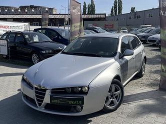 alfa romeo 159/1.9d// klima// hak // alu// 6 biegów// skóry//elektryka wroclaw psie pole • olx.pl