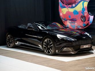 aston martin vanquish ii volante v12 6.0 576cv | origine france bang & olufsen freinage céramique onyx black