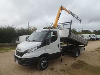 iveco daily 35c14 ribaltabile con gru