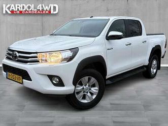 toyota hilux - 2.4 d-4d-f double cab professional | be trekker | 5persoons | grijskenteken| rollcover| ge