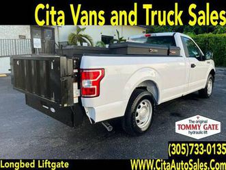 2018 ford f-150 f150 f 150 xl 4x2 2dr regular cab 8 ft. lb cargo vans