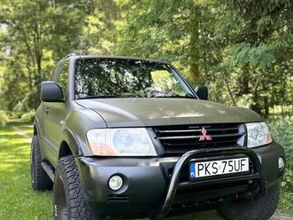 mitsubishi pajero, silnik bmw, 35” cali gostyń • olx.pl