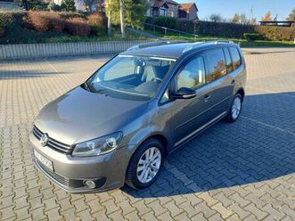 volkswagen touran 2.0 tdi 140 km cr wersja style 7 osobowy hak lipowa • olx.pl