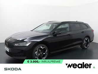 skoda superb combi - sportline business 1.5 tsi phev 204 pk | 19