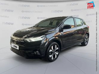 dacia sandero 1.0 eco-g 100ch journey d'occasion - hess automobile